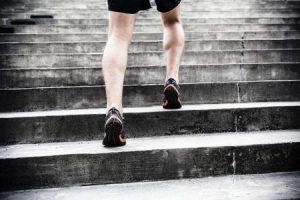 Try stair climbing as a workout
